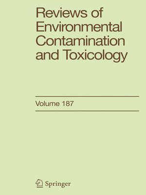 cover image of Reviews of Environmental Contamination and Toxicology